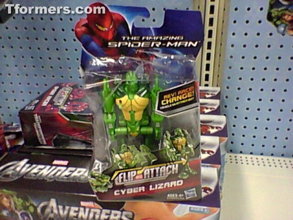 Transformers Spider Man Prime Hotshot And Voyager Bulkhead And Starscream Figures Sighted  (5 of 5)